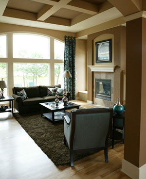 Hawthorne House Plan Great Room