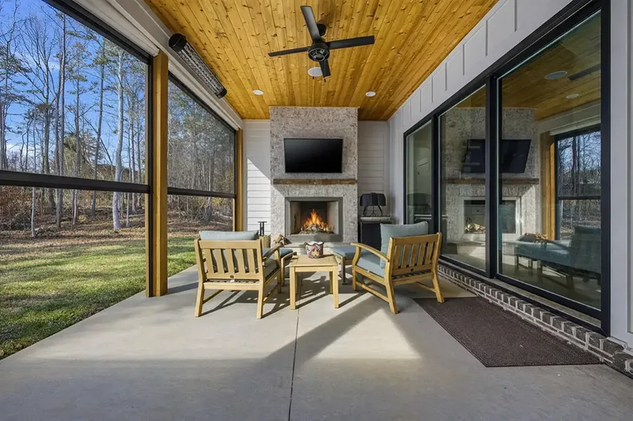 House Plan 12304 Rear Porch with MotionScreens