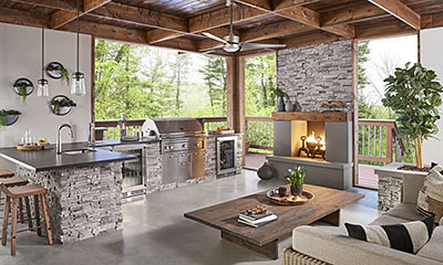 Eldorado Stone Outdoor Kitchen Building Blocks