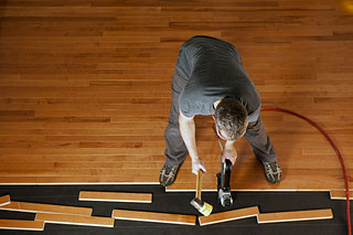 Do It Yourself Installing A Hardwood Floor The House Designers