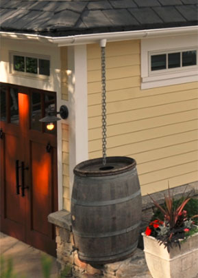 Absolute Green Home Rain Barrel 