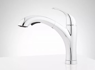 Signature Hardware Cypress Single-Hole Pull-Out Faucet