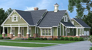 Stunning Craftsman House Plan 