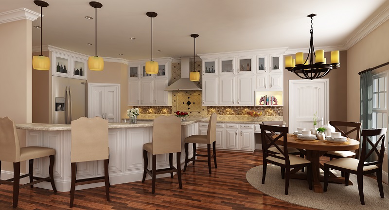 House Plan 9167: Eat-In Kitchen & Bar Seating