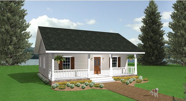 House Plan 5634: Tiny House Plans with 2 Bedrooms