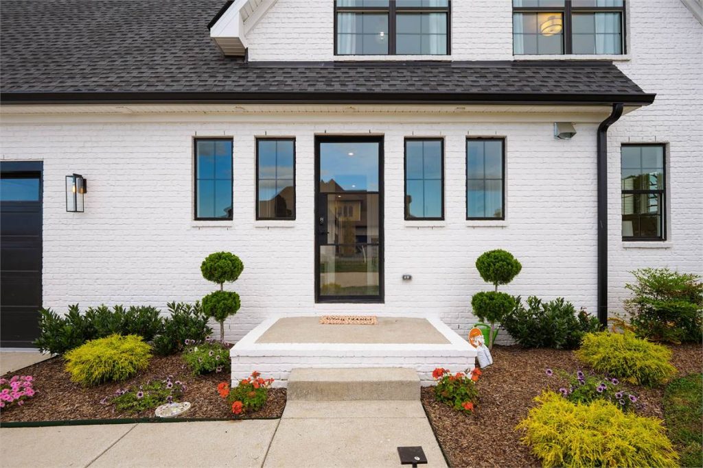 exterior access to a mudroom