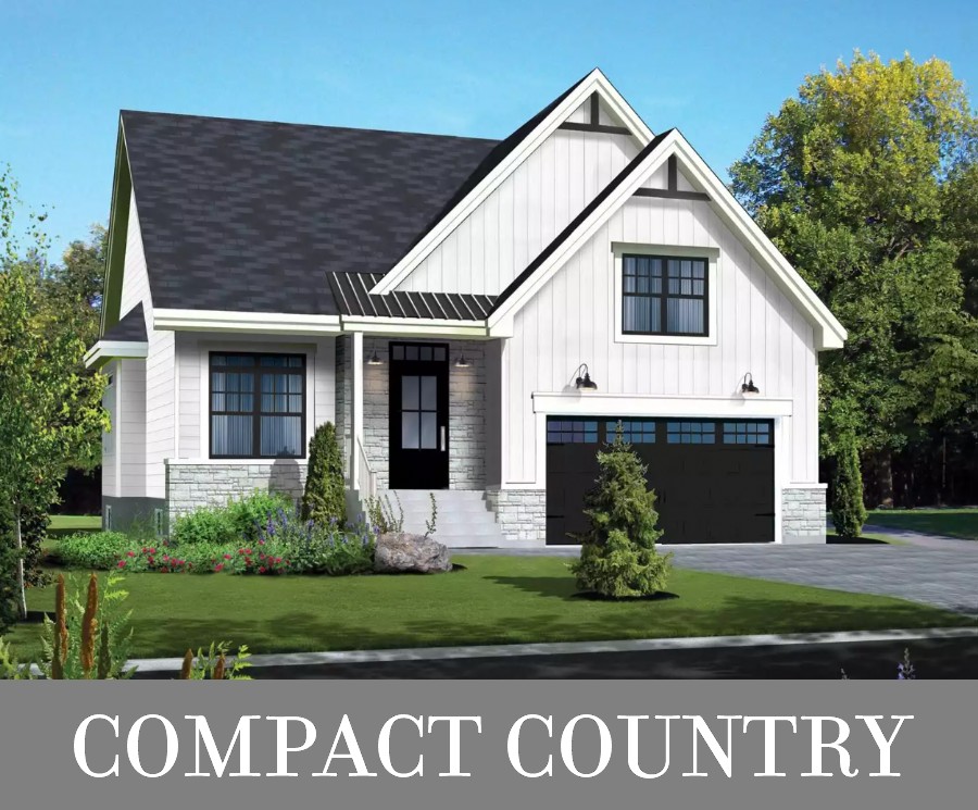 A Country Cottage with Three Bedrooms Including a Main-Level Suite and a Private One Upstairs