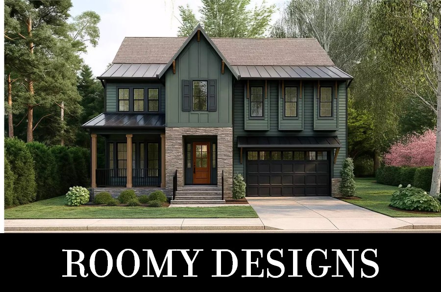 A Two-Story Traditional Home with a Guest Suite on the Main Floor and Family Bedrooms Above