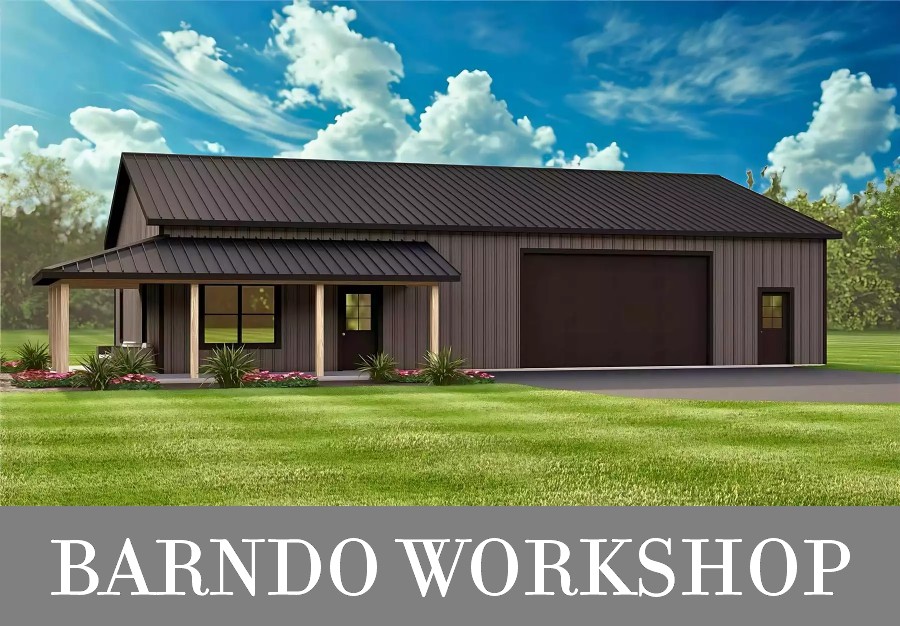 A Large Workshop Garage with a One-Bedroom Apartment