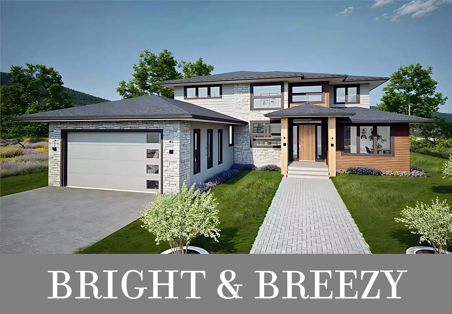 A Spacious Two-Story Home with Totally Open Living on the Main Floor and Four Bedrooms Upstairs