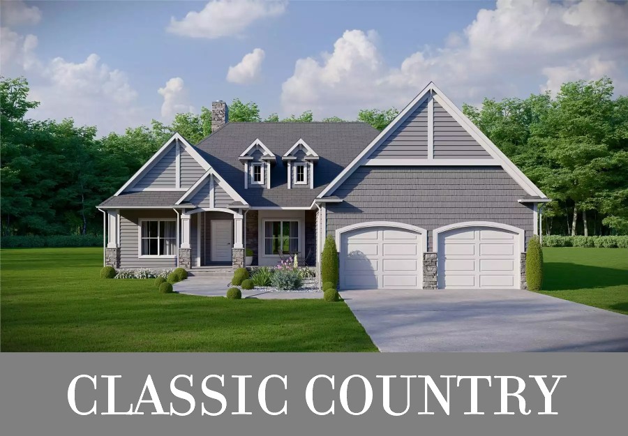 A Lovely Country Ranch with Three Split Beds, Open Living, Dining Space, and a Cozy Eat-In Kitchen