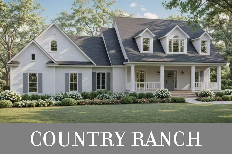 A Split-Bedroom Ranch with Formal and Casual Dining, a Focused Kitchen, and Cozy Living