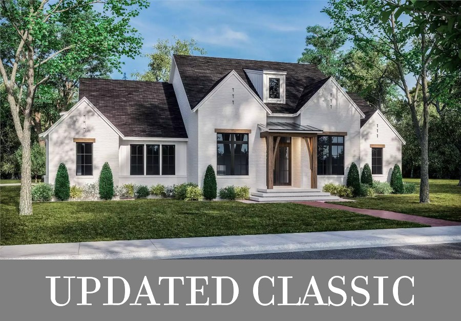 A Ranch with Euro, Southern, and Country Style and 2,626 Square Feet, 4 Bedrooms, and 3.5 Baths