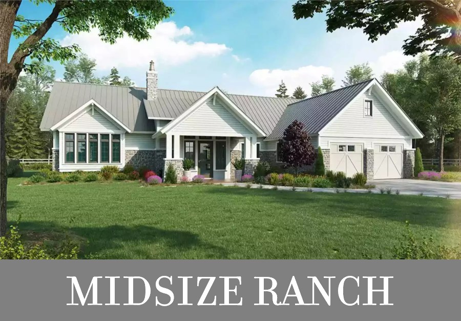 A Ranch with 2,379 Square Feet, 3 Bedrooms, 2.5 Bathrooms, an Amazing Kitchen, and Open Living