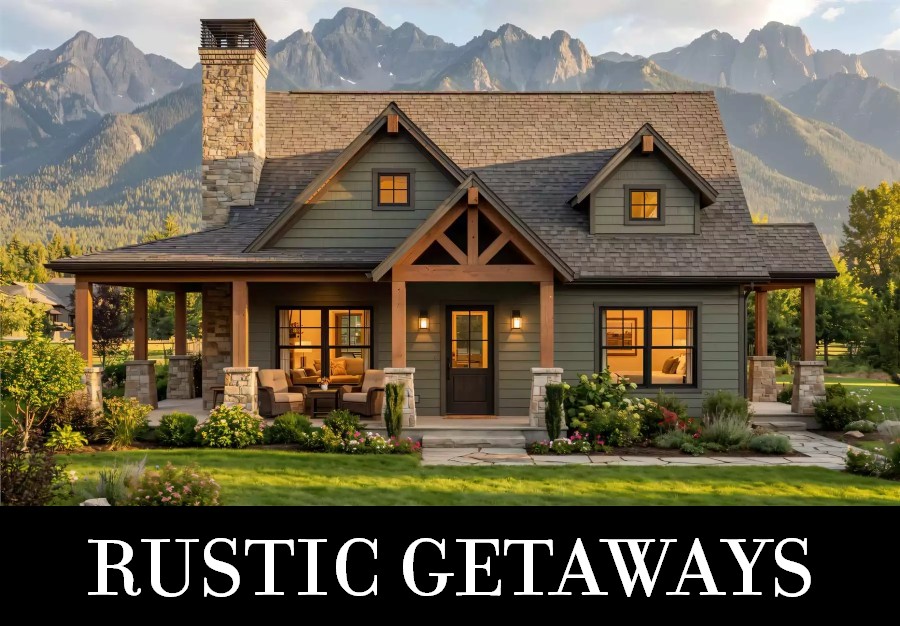 A Rustic 1,302-Square-Foot Cottage with 2 Bedrooms and 2 Bathrooms