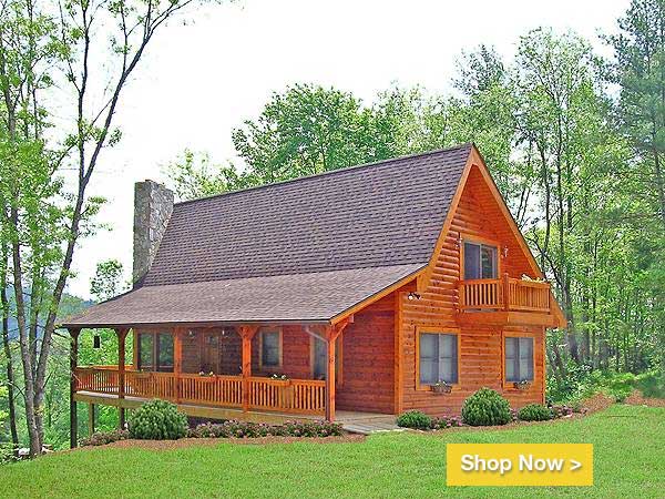 Find the Perfect Log Home for Your Family with Our Designs--Big and Small!