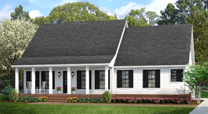 A New Look for a Wildly Popular Small House Plan, with Brand New Outdoor Living Space!