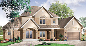 This Plan Has a Ground-Level Master Suite and Defined Cooking, Dining, and Living Space!