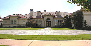 This Mansion Has a Spacious Main Level, Upstairs Bonus, and Lower Floor Plan with Terrace