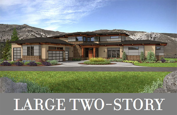 A Large L-Shaped Home with a Main-Level Master Suite, Wide Open Living, and Three Bedrooms Upstairs