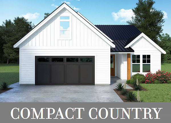 A Narrow Country Home with 1,812 Square Feet Including 3 Bedrooms and 2 Bathrooms