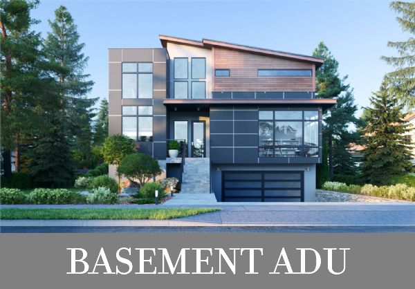 A 3-Level Contemporary Home with Two Stories in the Main House and a Large Basement Apartment