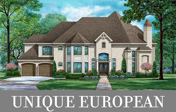 A Luxury European Design with a Unique Layout That Takes In More Light