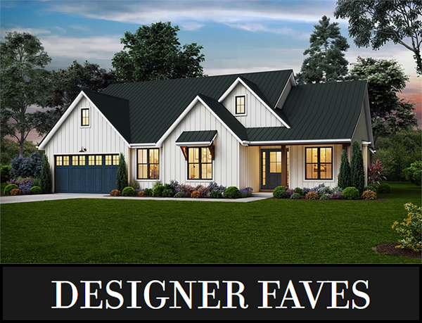 A One-Story Modern Farmhouse with 3 Bedrooms, a Den, and a Vaulted Great Room