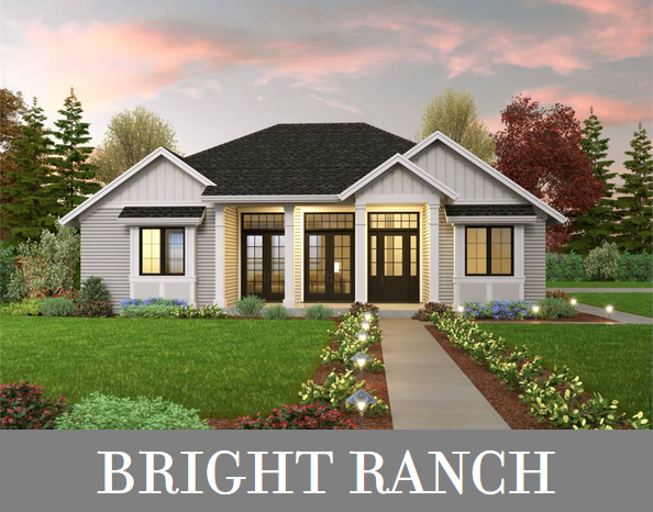 A Small Modern Farmhouse Ranch with Three Split Bedrooms and Tons of Windows