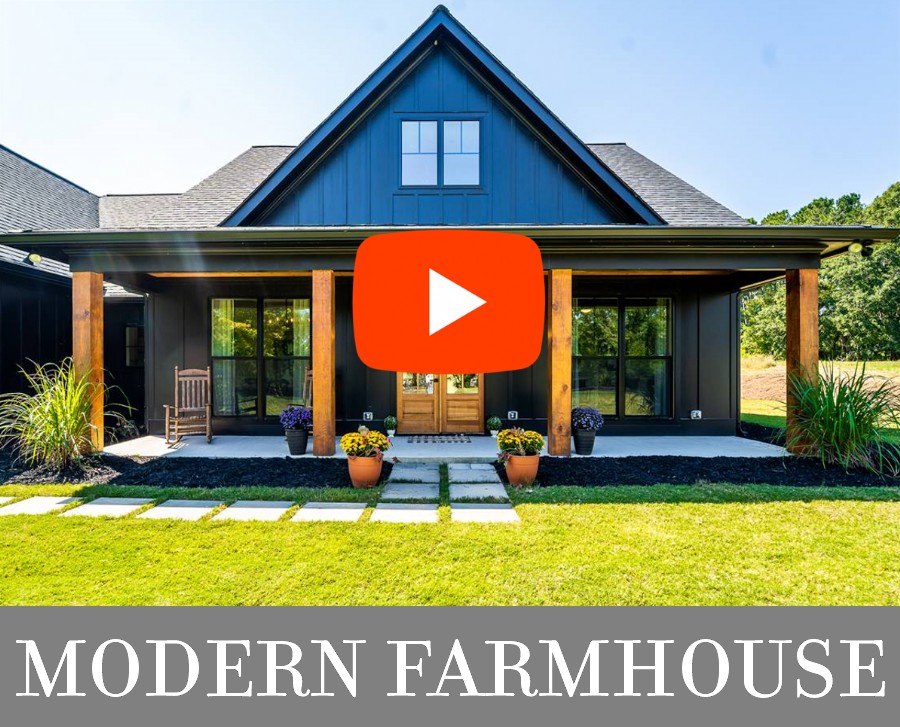 A Midsize Modern Farmhouse Ranch with a Video Tour