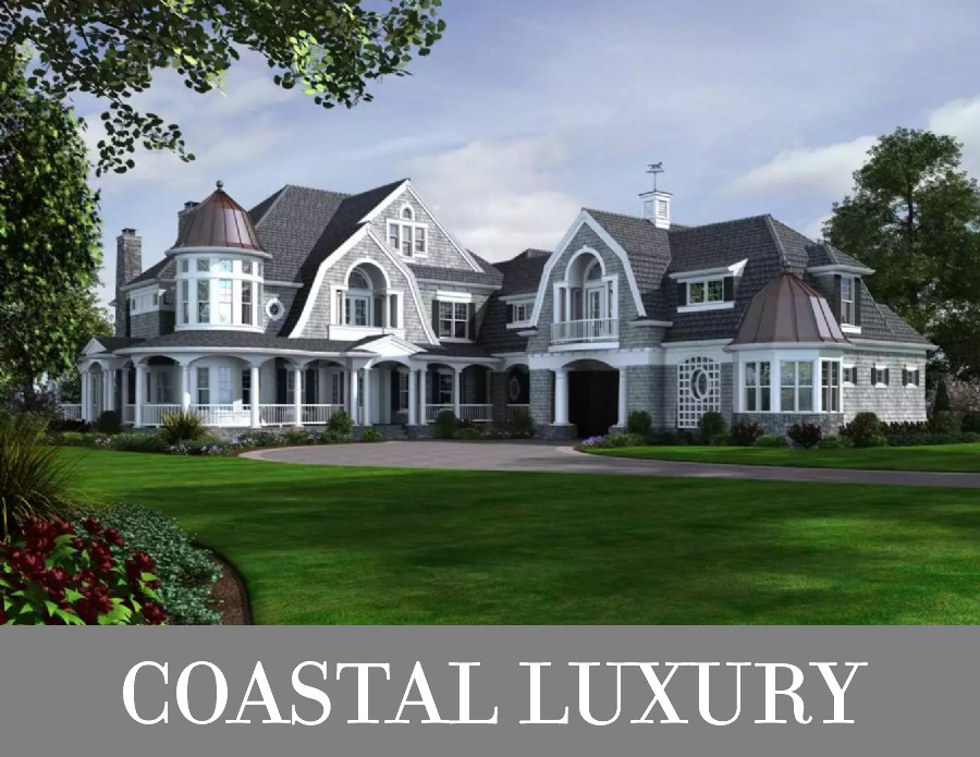 An Incredibly Luxurious Dutch-Style Coastal Home with Defined Spaces and Huge Porches