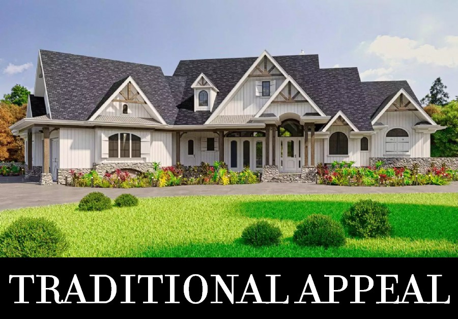 A Sprawling Home with Split Bedrooms, Formal Dining, a Sunny Nook, and Vaulted and Trayed Ceilings