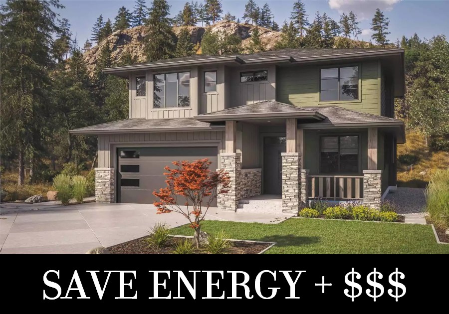 A Two-Story Modern Home with Grouped Bedrooms and Flex Space