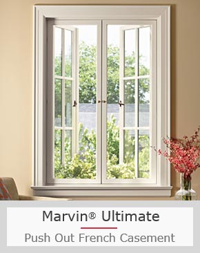 Push Out Casement Windows with Distinctly European Style
