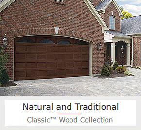 Natural Wood Doors with Traditional Styling, Available in Hemlock, Redwood, and Cedar