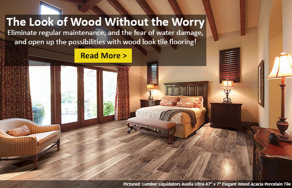 See What Wood Look Tile Flooring Can Do for Your Home!