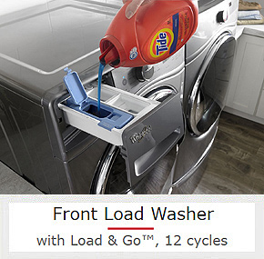 A Convenient Washer That Stores and Dispenses Detergent As Necessary So You Don't Have To