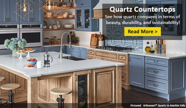 See Some of Our Favorite Quartz Looks and Learn Why It Makes a Practical Choice!
