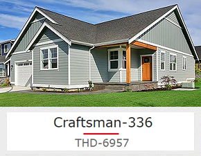 An Appealing Craftsman with a Tight Footprint, Three Bedrooms, and a Den