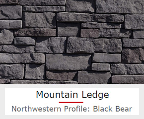 A Dark Gray, Stackable Stone Designed for Use in the Pacific Northwest