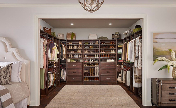 A Beautiful Closet with Tons of Storage