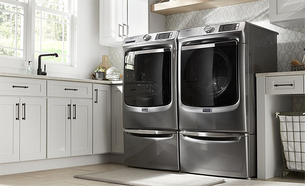 A Smart-Capable Laundry Set Designed to Dissolve Stains and Dry Bulky Items Better