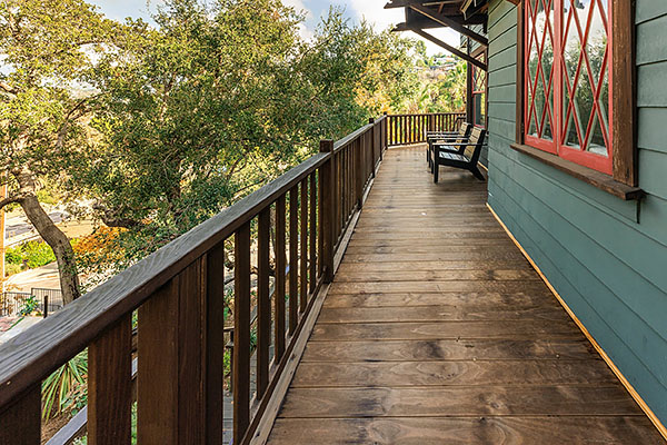 A Beautiful and Extremely Durable Deck Made with Real Wood