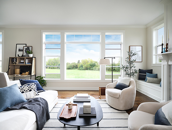 Affordable Vinyl Windows in a View-Capturing Design