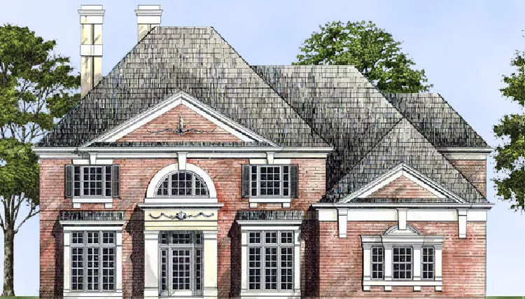 image of 3001 - 3500 square feet house plan 8003