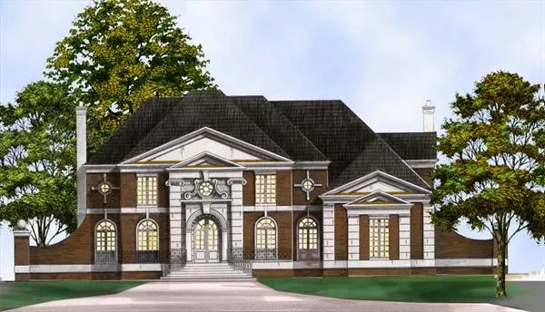 image of 4001 - 4500 square feet house plan 7939