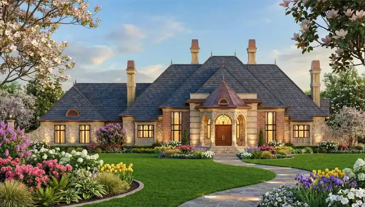 image of 5001 square feet and up house plan 6009
