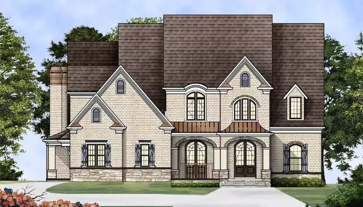 image of 3001 - 3500 square feet house plan 7930