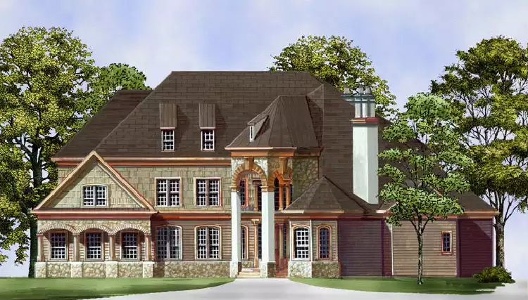 image of house plans with photos plan 5985