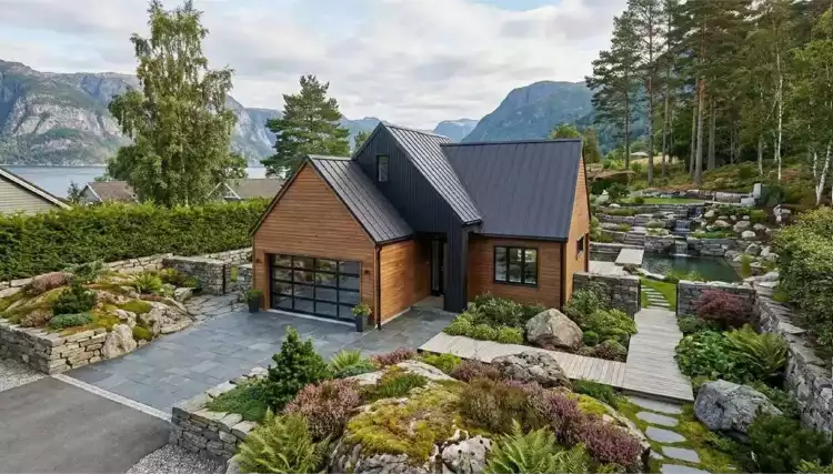 image of lake house plan 12636